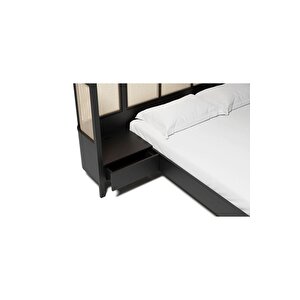 Ahşap Montellablack Karyola