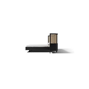 Ahşap Montellablack Karyola 90x200 cm