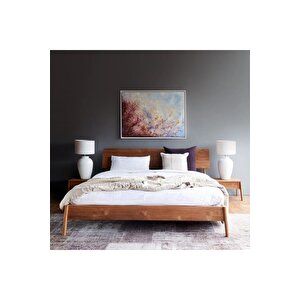 Ahşap Kaju2 Karyola 140x200
