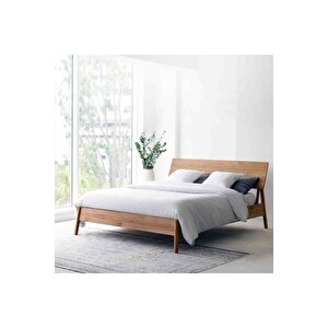 Ahşap Kaju2 Karyola 140x200