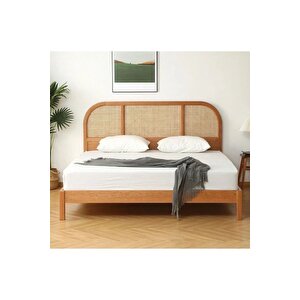 Ahşap Yun Karyola 200x200 cm