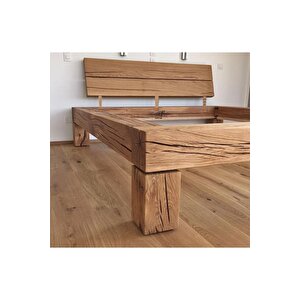 Ahşap Perma Karyola 200x200 cm