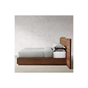 Ahşap Tomruk Karyola 200x200 cm