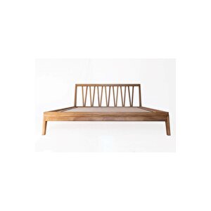 Ahşap Tanuki Karyola 200x200 cm