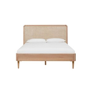 Ahşap Bambu Karyola 200x200 cm