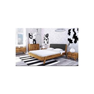 Ahşap Moon Karyola 180x200 cm