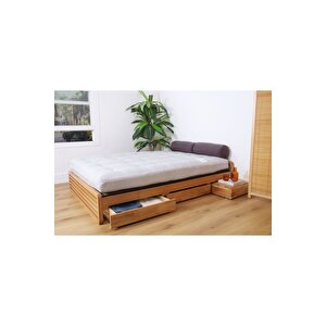 Ahşap Dune Karyola 200x200 cm
