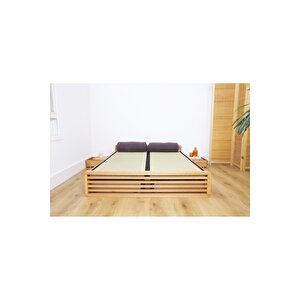 Ahşap Dune Karyola 200x200 cm
