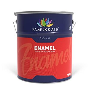 Pamukkale Enamel Sentetik Parlak Boya 15 Kg Vişne Ral 3004