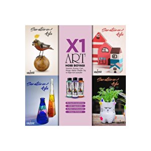 X1art Multisurface Hobi Boyası 120ml - Patine Yeşili