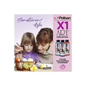 Polisan X1art Multisurface Hobi Boyası 120ml - 0065 Nane
