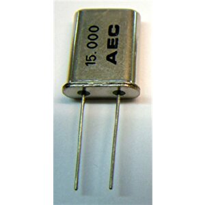 Kristal, 15,0 Mhz Hc-18/u