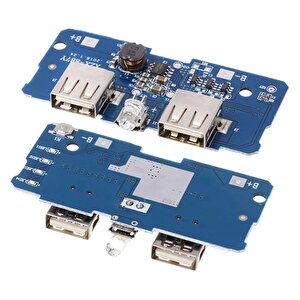 Weko Wk-24030 Lityum Batarya Mikro Usb İki Port 5v 2a Powerbank Devresi Modülü