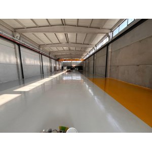Pamukkale 4530 Solventli Epoksi Zemin Boyası 21 Kg Gri Ral 7047
