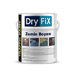 Dryfix Traffic Paint Zemin Boyası 5 Kg Ral 9005 Siyah