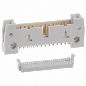 Pcb Konnektör, 14 Pin Erkek, 
Altın Kaplama, Uzun Kilitli