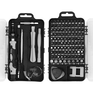 Zhltools 115 Parça Profesyonel Cep Telefonu Tablet Laptop Tamir Seti Tornavida Seti