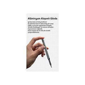 24'lü Hassas Mıknatıslı Çoklu Tornavida Seti Elektronik Saat Bilgisayar Tamir Tornavidası - Pda00006