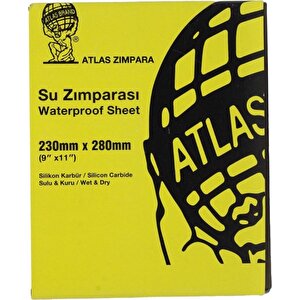 Atlas 188 Su Zımparası 220 Kum - 3 Adet