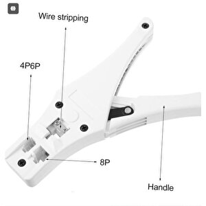 Proli̇nk Ph-033 8p6p Terminal Sıkma Pensesi ;prolink