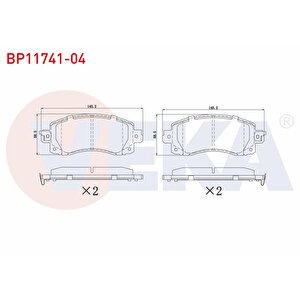 Fren Balata On Subaru Xv 1.6i 2017- / Forester 2.0 2018-