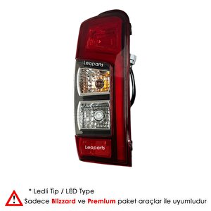 Leoparts Mitsubishi L200 Stop Lambası Sol (ledli) 2019-2021 8330b213