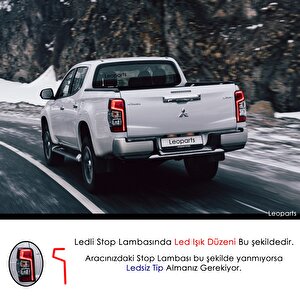 Leoparts Mitsubishi L200 Stop Lambası Sol (ledli) 2019-2021 8330b213