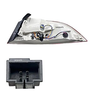 Leoparts Skoda Super B Stop Lambası Dış Sol (ledli) 2007-2012 3td945095