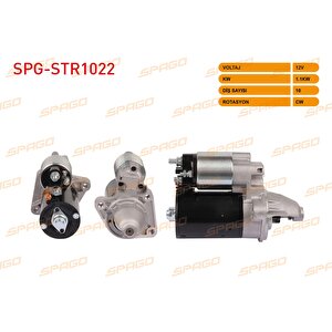 Mars Motoru 12v/1.1kw 10 Dis Cw (str6815) Ford Focus I 1.6 1998-2004 / Fiesta Iv 1.4 - 1.6 1995-2002 /  Fusion 1.4 - 1.6 2002-2012