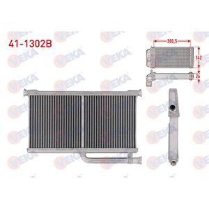 Kalorifer Radyatoru Brazing Audi A6 C6 (4f2) 2004-2011