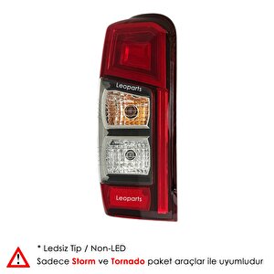 Leoparts Mitsubishi L200 Stop Lambası Sol (ledsiz) 2019-2021 8330b211