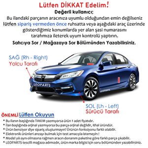 Leoparts Mitsubishi Outlander Arka Tampon Reflektörü Sol 2013-2014 8337a111