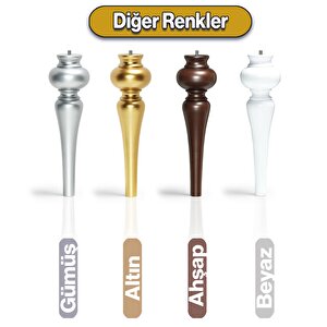 Damla Plastik Sehpa Ayağı 42 Cm Gold Altın Orta Sehpası Ayak Zigon Sehpa Mobilya Masa Ayakları