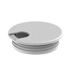 Plastik Kablo Kapağı Çap 63mm  Beyaz Beyaz