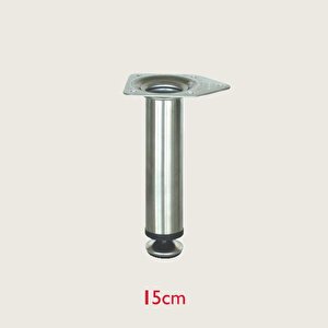 Paslanmaz Metal Mobilya Ayağı 10 Cm