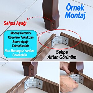 Nehir Plastik Sehpa Ayağı 40 Cm Krem Altın Orta Ayak Zigon Sehpa Mobilya Masa Ayakları Gold 1 Adet