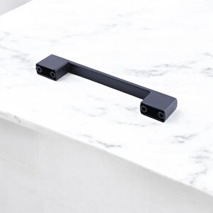Gölcük 128 Mm (sert Plasti̇k) Kulp Siyah Mobilya Çekmece Mutfak Dolap Dolabı Kulpu Kulbu Kulpları