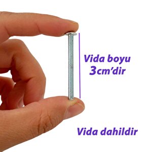 8 Adet Hanımeli Kulp Beyaz Polimer Düğme Kulp Mantar Mobilya Mutfak Dolabı Çekmece Kulbu Kulpları