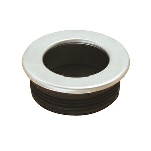 Gömme Kulp Çap 35mm Parlak Krom (2 Adet)