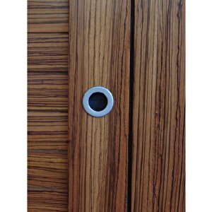 Gömme Kulp Çap 35mm Parlak Krom (2 Adet)