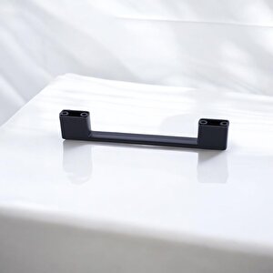 Gölcük 128 Mm (sert Plasti̇k) 10 Adet Siyah Mobilya Çekmece Mutfak Dolap Dolabı Kulpu Kulbu Kulpları