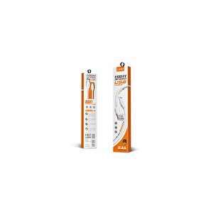 Şarj Ve Veri Aktarım Hızlı Şarj Kablosu 2 Metre Ls362 Lightning