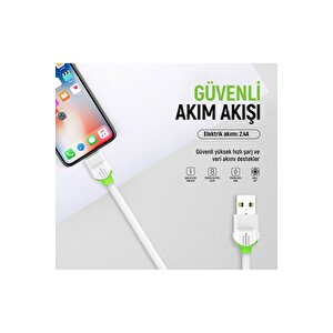 Şarj Ve Veri Aktarım Hızlı Şarj Kablosu 1 Metre Ls33 Micro