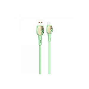 Ldnıo Hızlı Şarj Kablosu 2m Type-c Yeşil Ls832