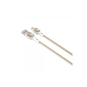 Ldnıo Hızlı Şarj Kablosu Lightning 2m Gold Ls832