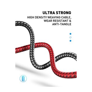 Şarj Ve Veri Aktarım Şarj Kablosu 1 Metre Ls481 Type-c
