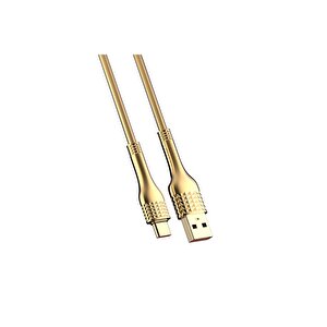 Hızlı Şarj Kablosu 2m Type-c Gold Ls652
