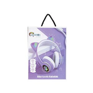 Kafaüstü Çocuk Bluetooth Kulaklik Gm-30 Mor