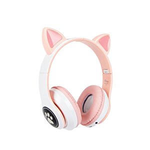 Kafaüstü Çocuk Bluetooth Kulaklık Gm-30 Pembe
