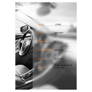Car Charger C503q İos